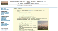 Desktop Screenshot of buildingjavaprograms.com